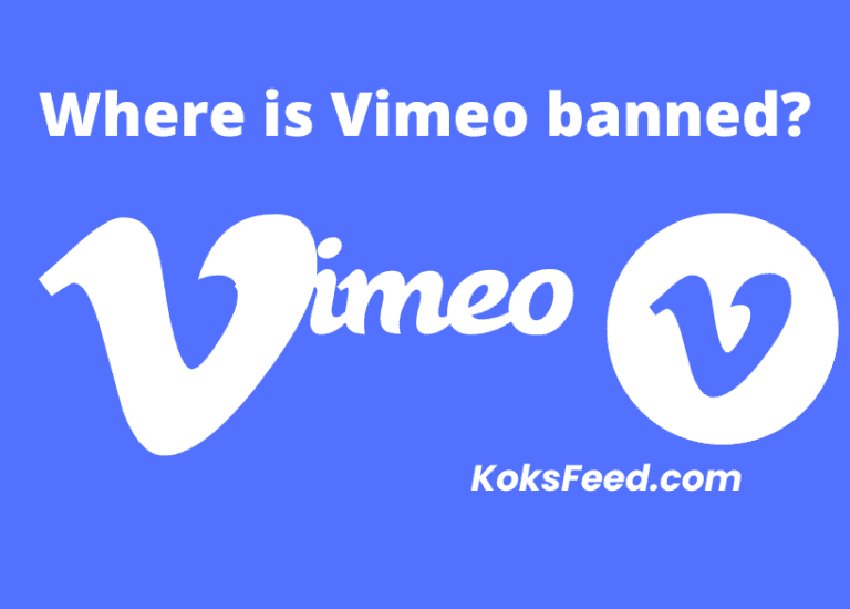 Where is Vimeo banned