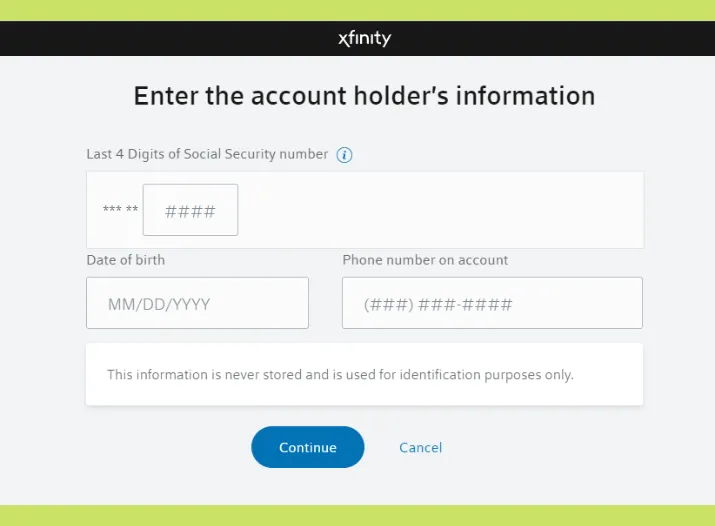 Comcast Email Account
